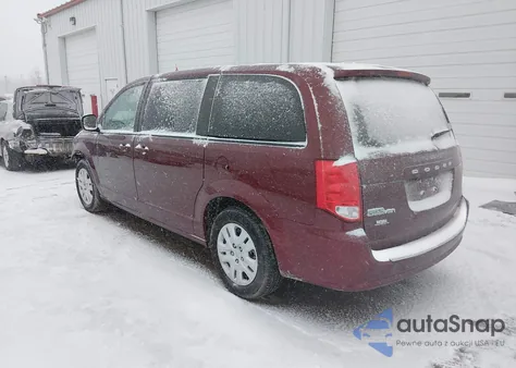 2018 Dodge Grand Caravan Se z USA, uszkodzony, nr VIN 2C4RDGBG8JR137869